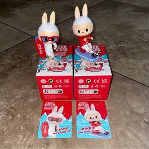 Pop Mart Labubu The Monsters Coca-Cola Series Set Figures (2-Pack)